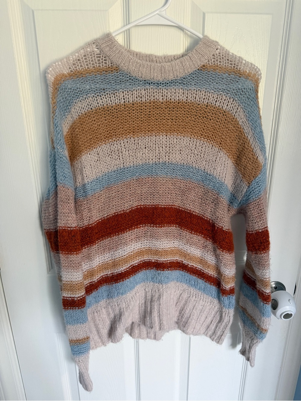 American Eagle Wool Blend Striped Sweater